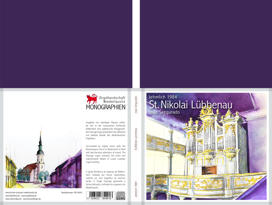 Foto Beispielbild CD Cover St. Nikolai Kirche in Lübbenau